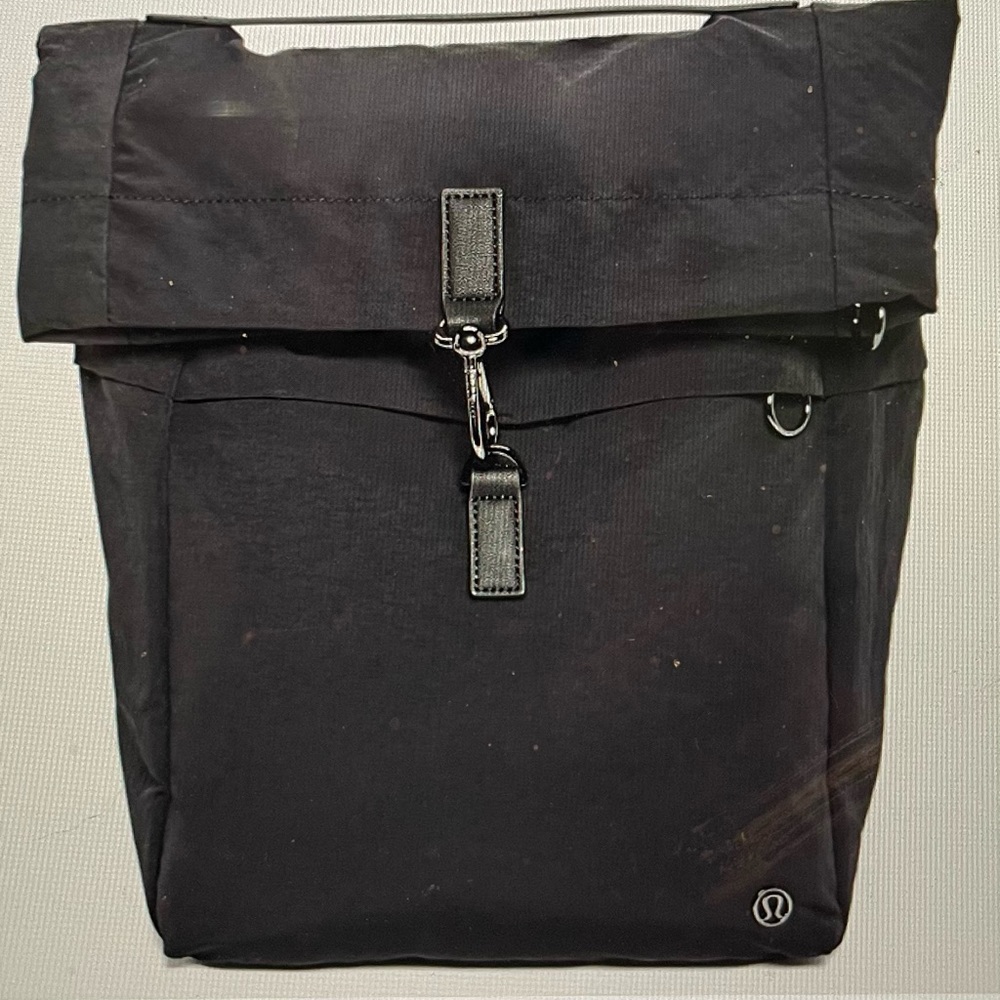 Lululemon cross paths rucksack backpack black carried once